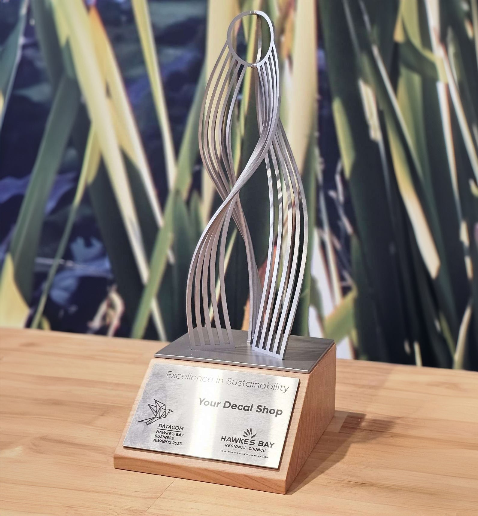 Winner DATACOM Hawkes Bay Business Awards - Excellence in Sustainability