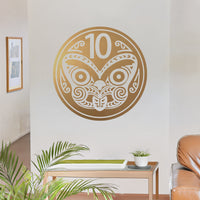 10 Cent Coin Wall Decal