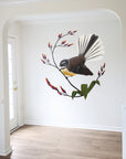 Fantail & Flax Wall Decal