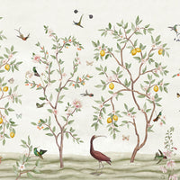 Lemon Tree Chinoiserie - White