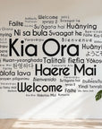 Welcome Word Art Wall Decal