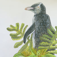 Yellow-eyed Penguin+ Rata