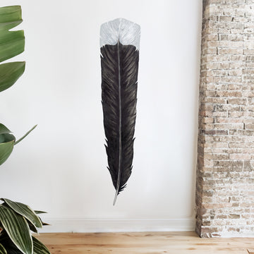 Huia Feather Wall Decal