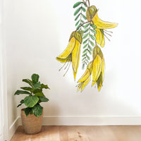 Kōwhai wall decal