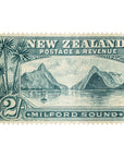 1898 Milford Sound Stamp