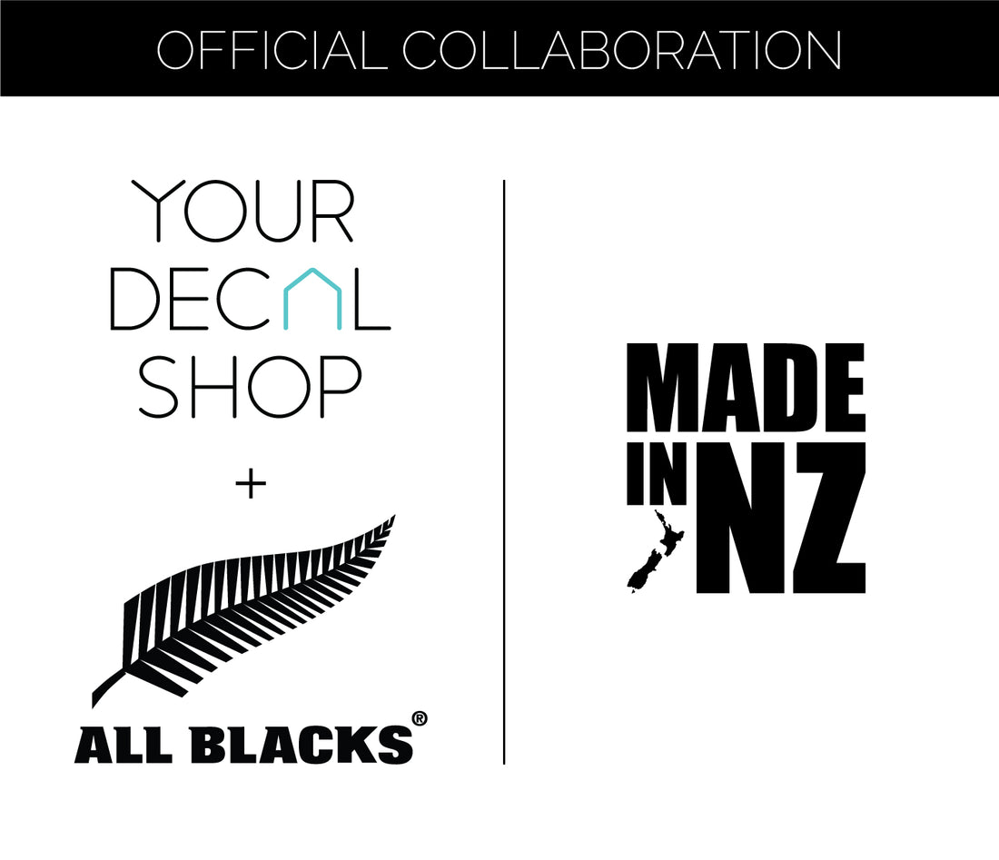 All Blacks Rugby Shirt wall decal