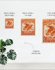 1898 one shilling stamp