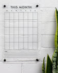 Acrylic Wall Planner - This Month