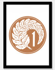 1 Cent Art Print Your Decal Shop Wall Decal NZ
