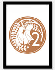 2 Cents Art Print Your Decal Shop Wall Decal NZ
