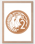 2 Cents Art Print Your Decal Shop Wall Decal NZ