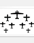 Airplanes Art Print Your Decal Shop Wall Decal NZ