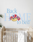 Back home to bed