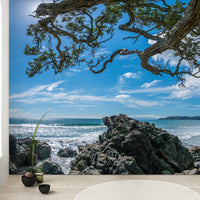 Pohutukawa Beach Mural Your Decal Shop Wall Decal NZ