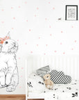 Bunny Polka Dot Wall Decal Your Decal Shop Wall Decal NZ