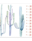 Cactus with Flowers Wall Decal Your Decal Shop Wall Decal NZ