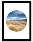Cloudy Mountain Art Print Your Decal Shop Wall Decal NZ