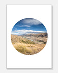 Cloudy Mountain Art Print Your Decal Shop Wall Decal NZ