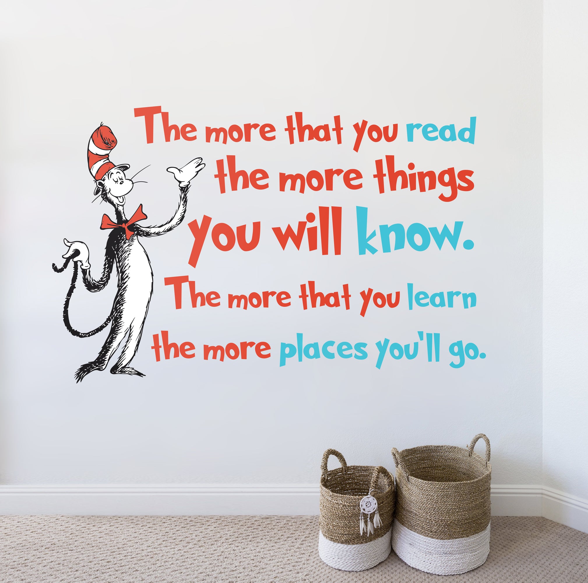 Dr Seuss Wall Decal – YDS STUDIO