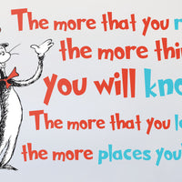 Dr Seuss Wall Decal Your Decal Shop Wall Decal NZ