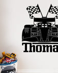 Formula one with name Wall Decal Your Decal Shop Wall Decal NZ