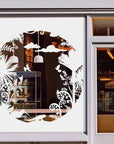 Window To Kiwiana Paradise 2 Your Decal Shop Wall Decal NZ