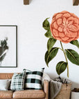 Myrtle Leaved Camellia Wall Decal