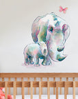 WENDY & TRUDI THE RHINOS Wall Decal Your Decal Shop Wall Decal NZ