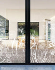 Vintage Floral Sketch Window Decal Your Decal Shop Wall Decal NZ