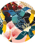 Abstract Tui Rua Mural Dot Your Decal Shop Wall Decal NZ