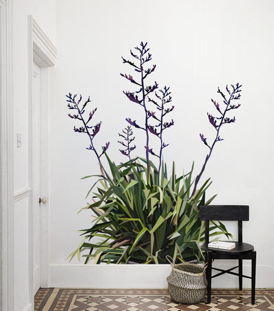 Geometric Flax Wall Decal