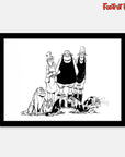 Footrot Flats - Cast of Characters Print