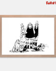 Footrot Flats - Cast of Characters Print