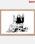 Footrot Flats - Cast of Characters Print