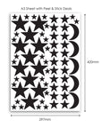 Starry Night Wall Decal Set