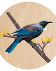 Geometric Tui Mural Dot Your Decal Shop Wall Decal NZ