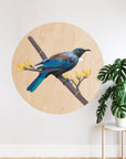 Geometric Tui Mural Dot Your Decal Shop Wall Decal NZ
