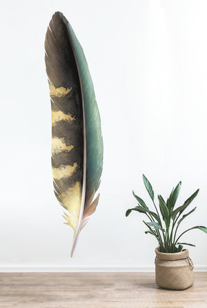 Kea Feather Wall Decal