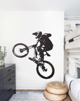 Mountain Biker Wall Decal Your Decal Shop Wall Decal NZ