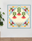 Pohutukawa Square Wall Decal Your Decal Shop Wall Decal NZ