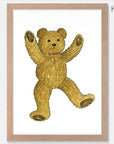 Hairy Maclary Teddy Art Print