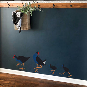 Pukeko family