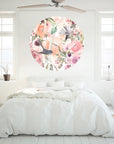 Fantails in Light Wonderland Mural Dot Your Decal Shop Wall Decal NZ