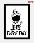 Footrot Flats - Wal and Dog Print
