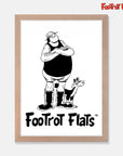 Footrot Flats - Wal and Dog Print