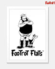 Footrot Flats - Wal and Dog Print