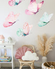 Watercolour Butterflies Wall Decals Your Decal Shop Wall Decal NZ