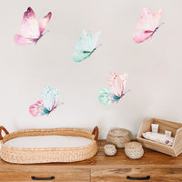 Watercolour Butterflies Wall Decals Your Decal Shop Wall Decal NZ