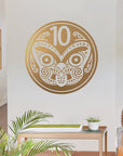 10 Cent Coin Wall Decal