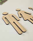 Sustainable Restroom Signage